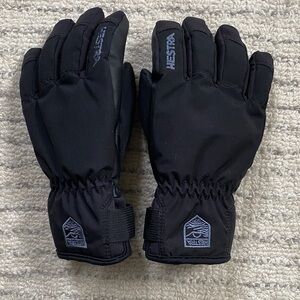 Hestra Ferox Primaloft Junior Glove Waterproof, Insulated Kids 5-Finger Glove